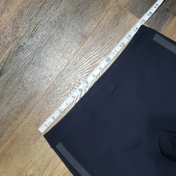 Vince wool blend side stripe trouser pants tapered ankle - Picture 7 of 8